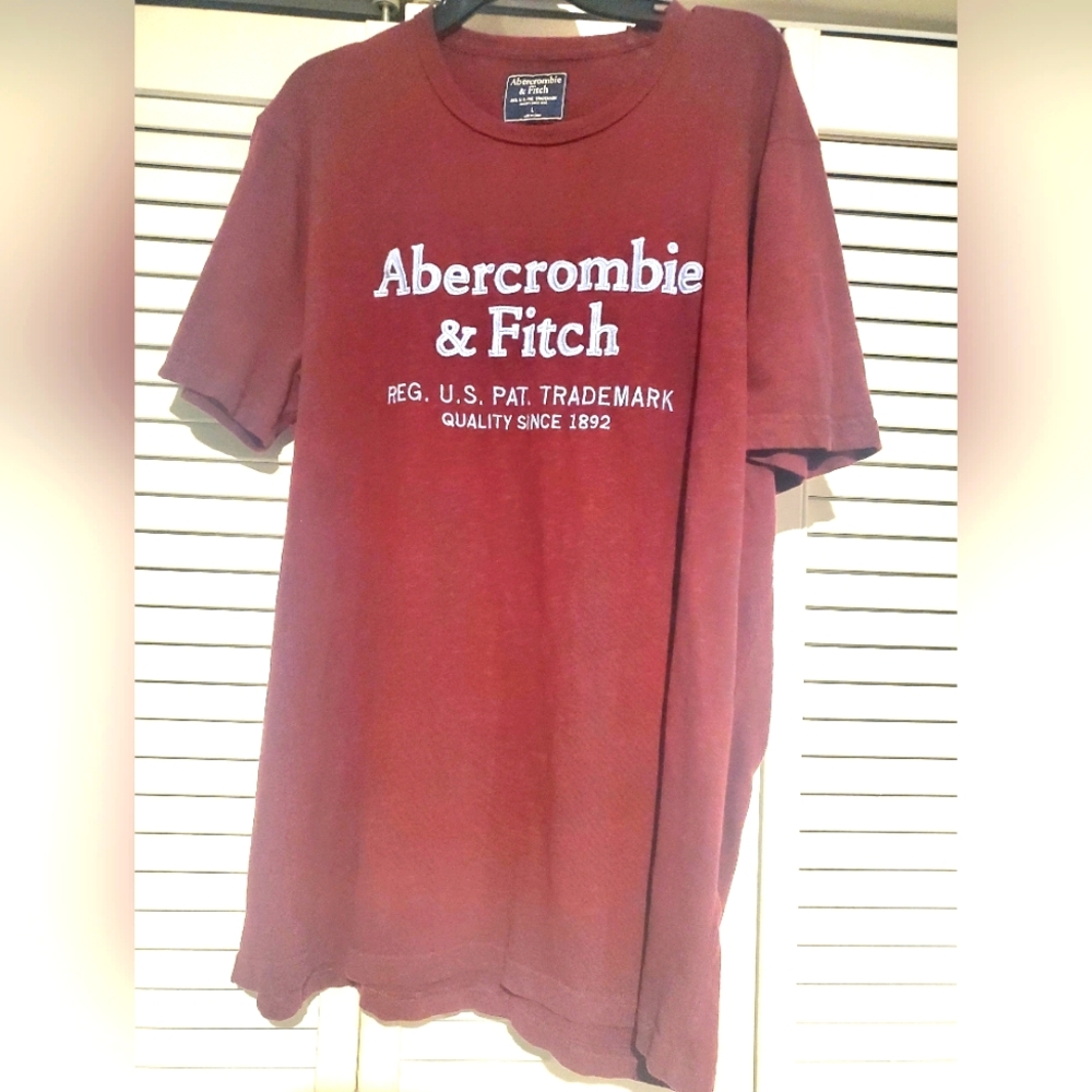 Abercrombie & Fitch Men’s Tee Short Sleeve Cotton Size L